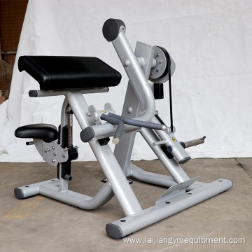 Fitness equipment biceps curl strength training machine